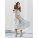 Rylee + Cru Tiered Midi - Blossom