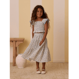 Rylee + Cru Tiered Midi - Blossom