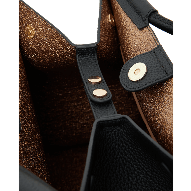 Saben Callie Tote - Black + Bronze