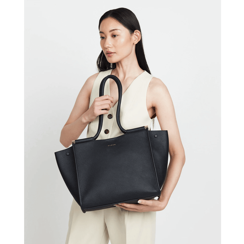 Saben Callie Tote - Black + Bronze