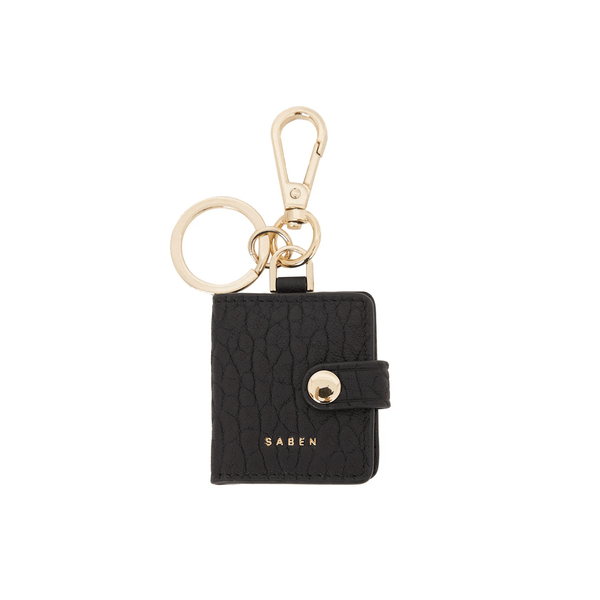 Saben Charm Locket Keyring - Black Bubble