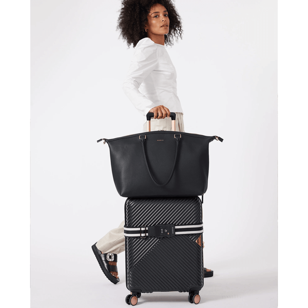 Saben Roma Carry-All Black + Chain Print
