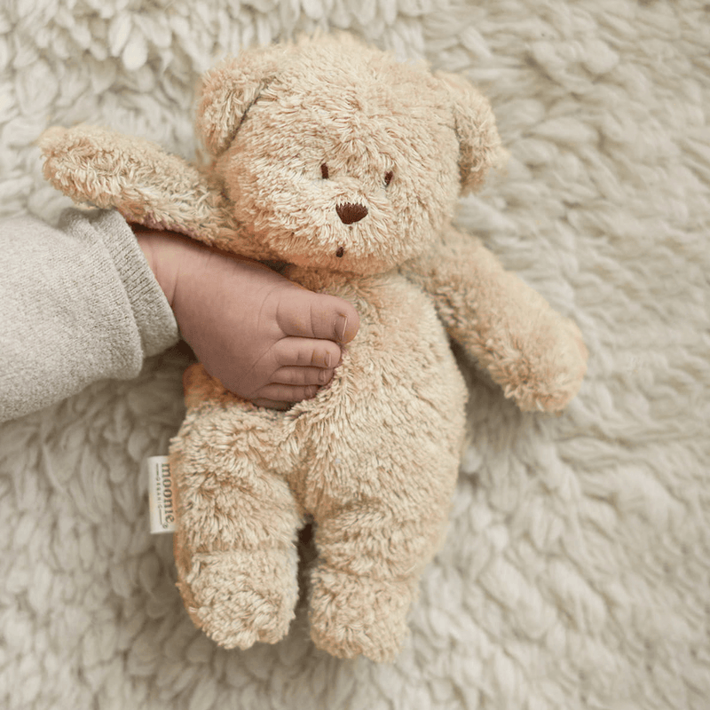 Moonie Organic Sensory Bear - Sand