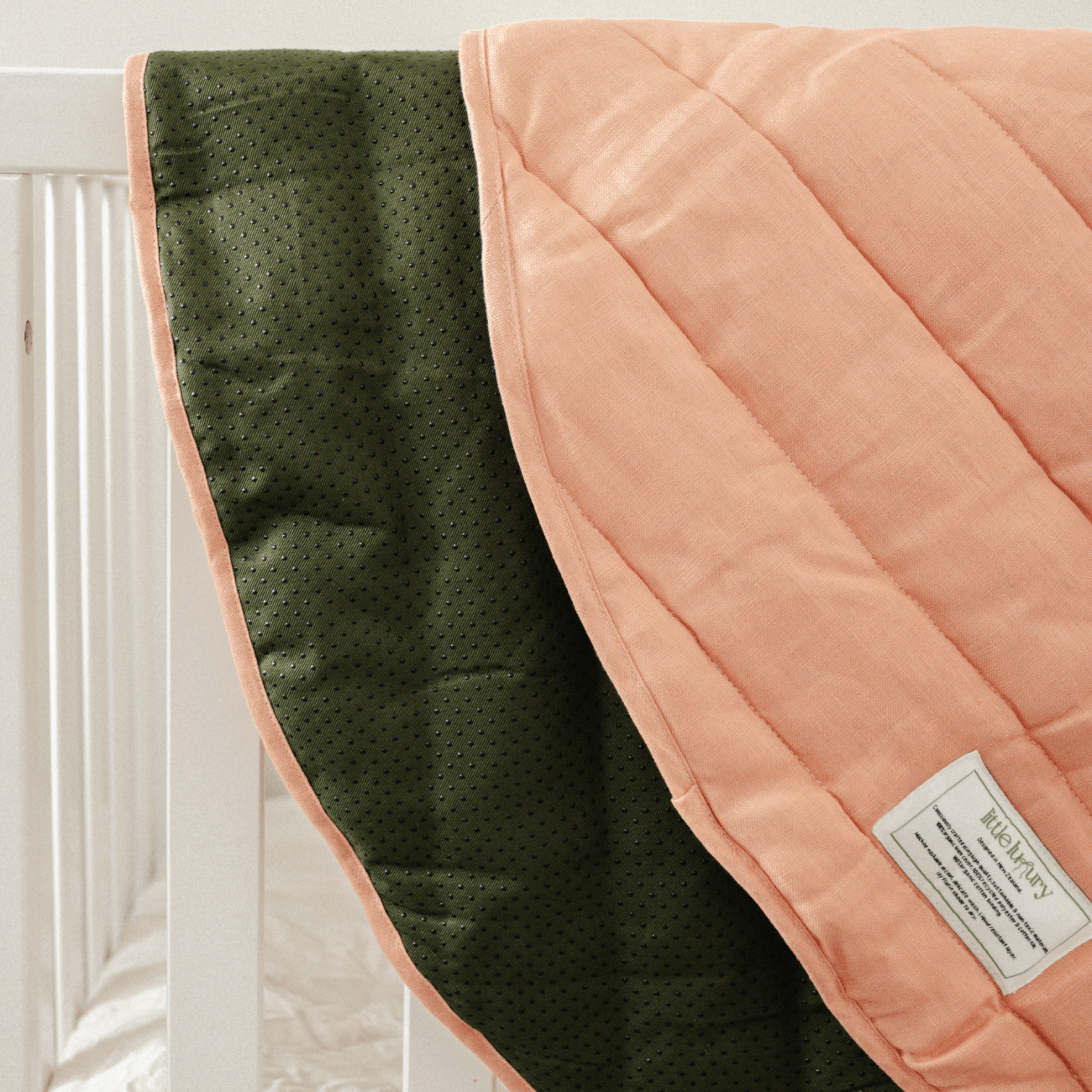 Little Luxury Signature Organic Playmat - Melon