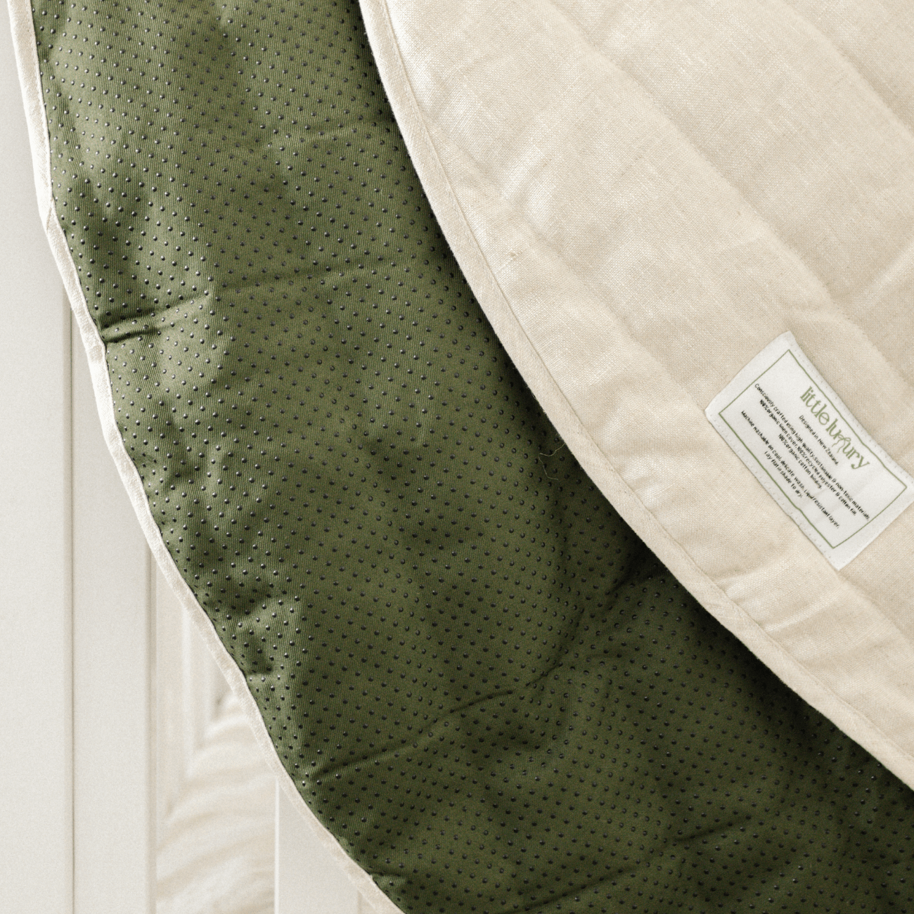 Little Luxury Signature Organic Playmat - Oat