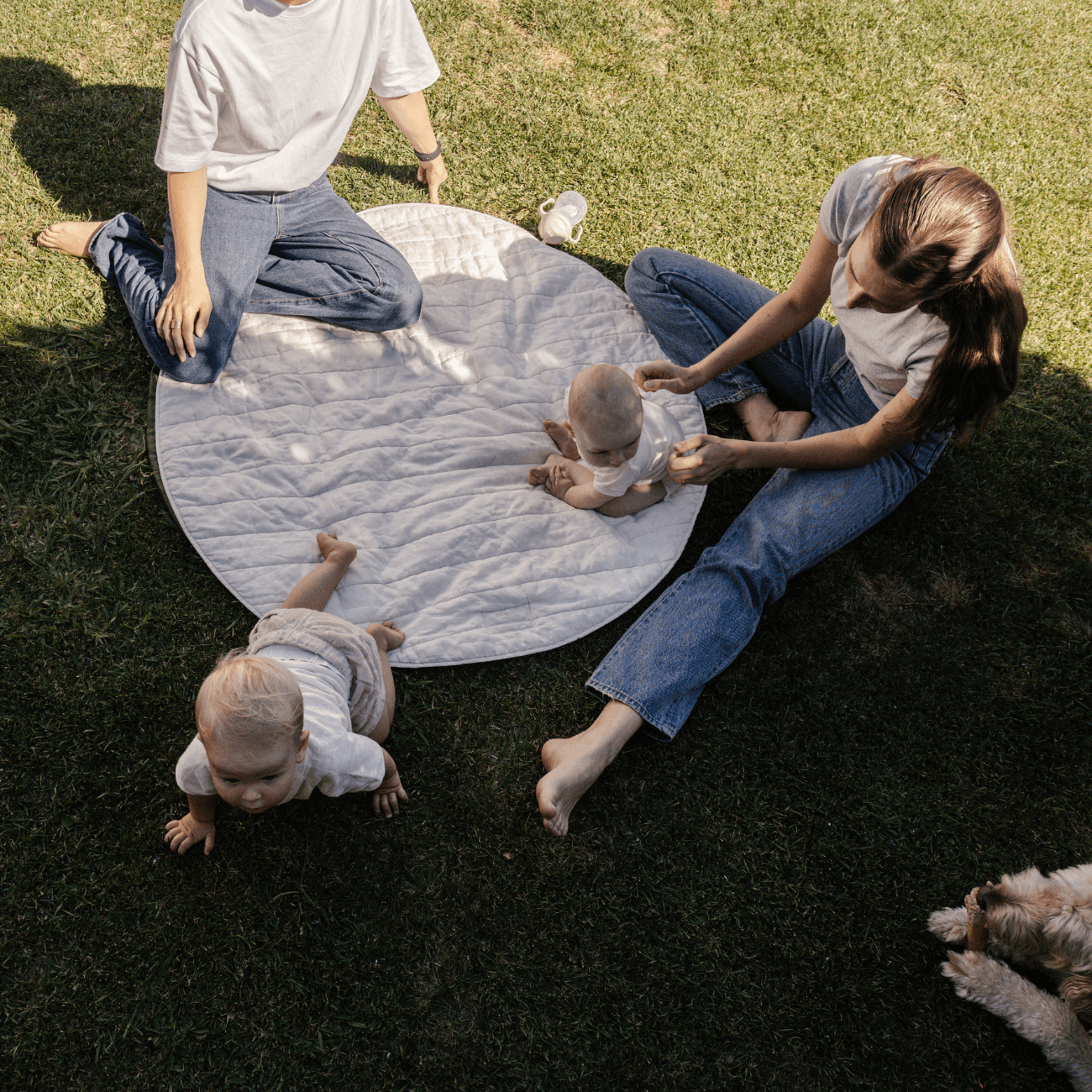 Little Luxury Signature Organic Playmat - Oat