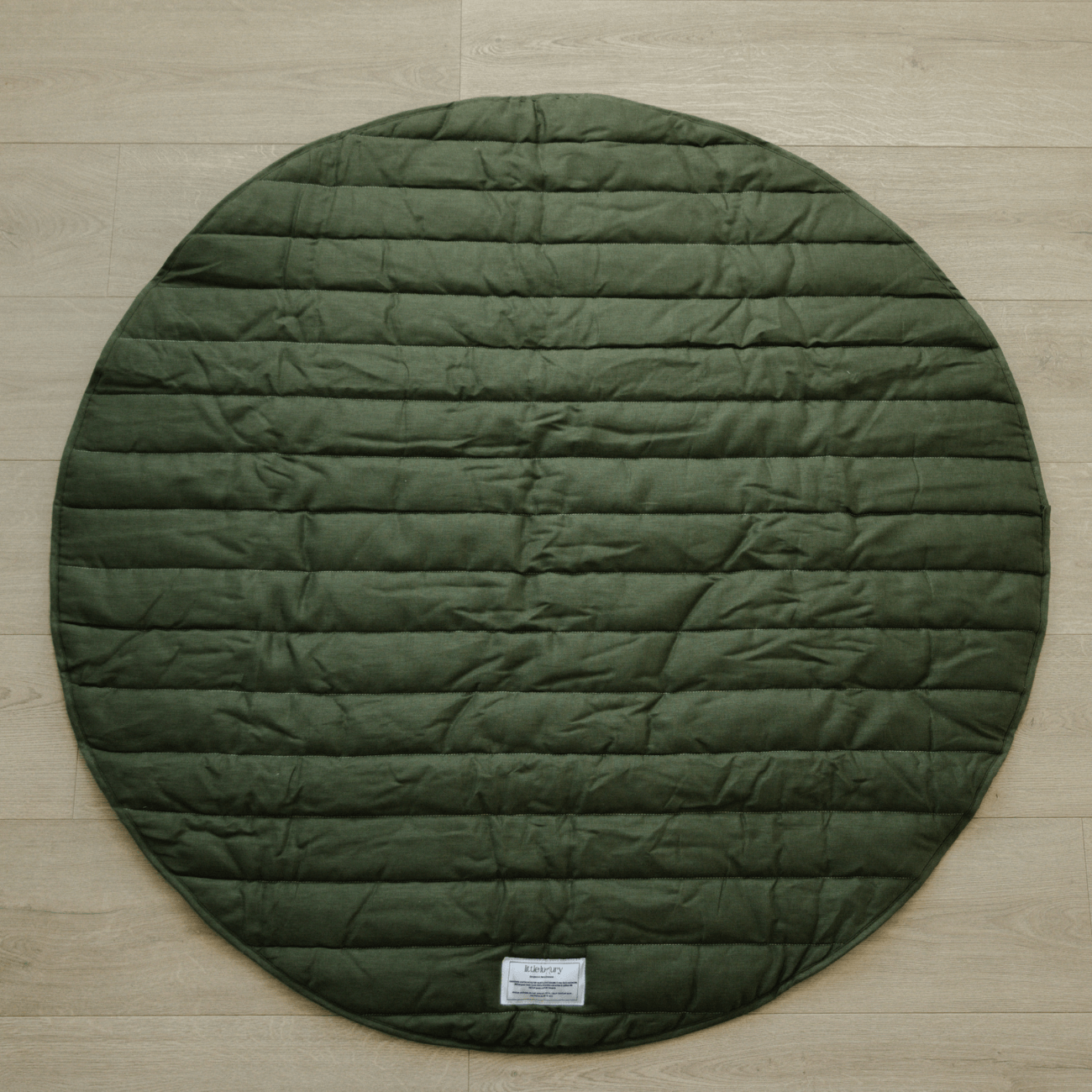 Little Luxury Signature Organic Playmat - Olive
