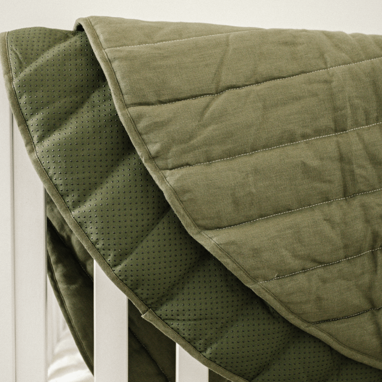 Little Luxury Signature Organic Playmat - Olive