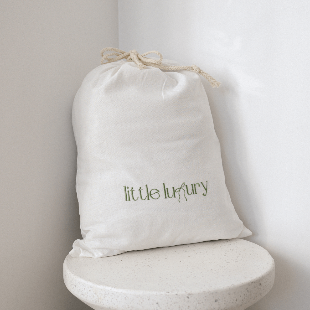 Little Luxury Signature Organic Playmat - Olive