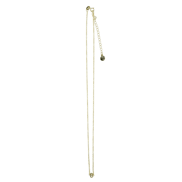 Sophie Store Little Letter Necklace - Gold SECOND