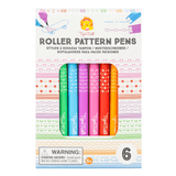 Tiger Tribe Roller Pattern Pens