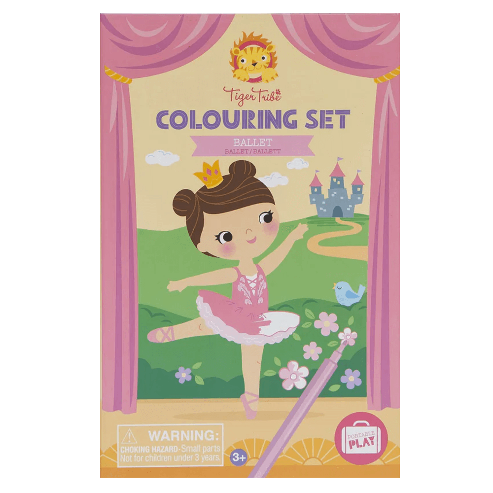 Tiger Tribe Colouring Set - Ballet