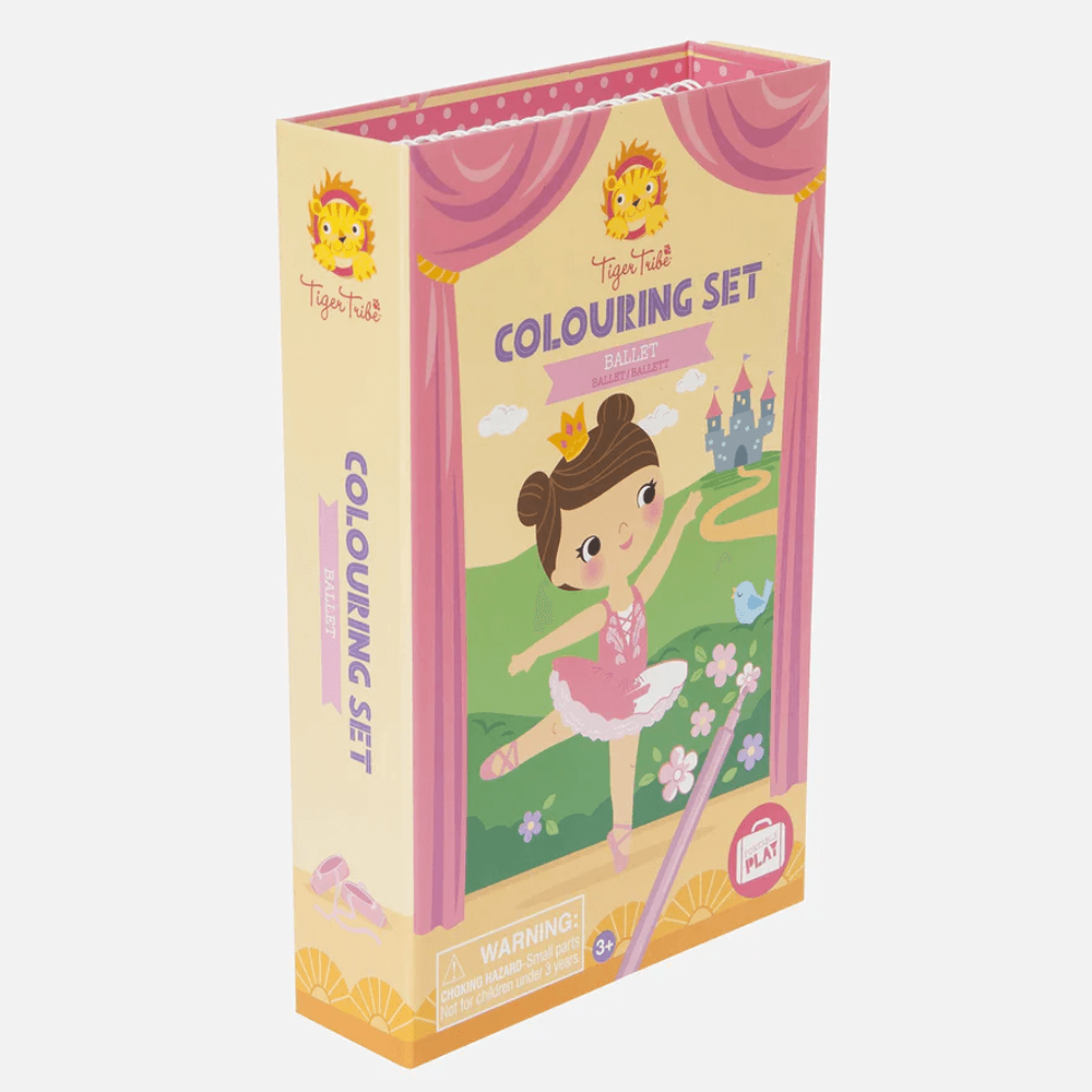 Tiger Tribe Colouring Set - Ballet