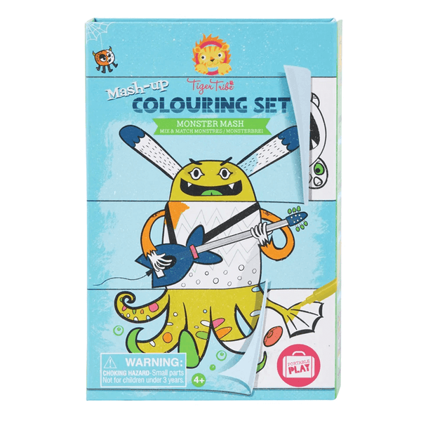 Tiger Tribe Mash-up Colouring Set - Monster Mash