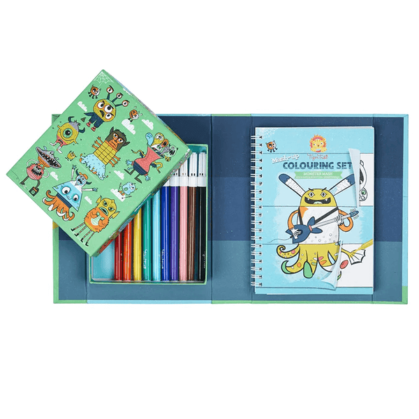 Tiger Tribe Mash-up Colouring Set - Monster Mash