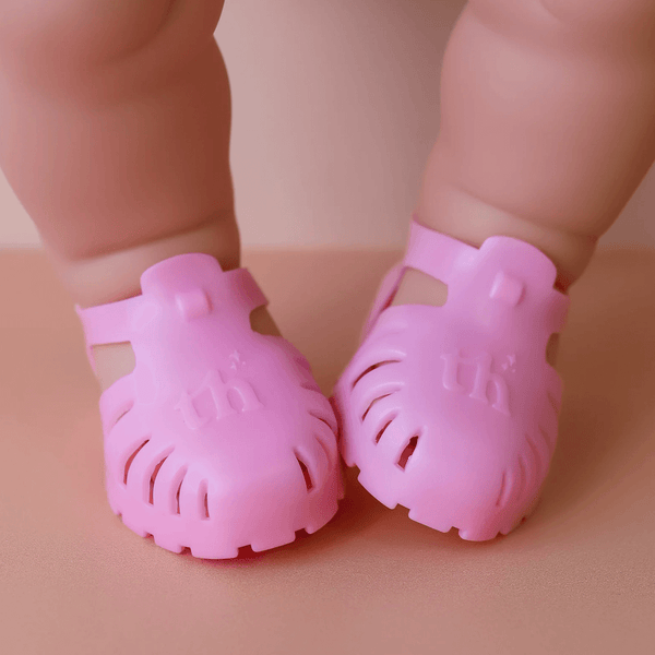 Tiny Harlow Tiny Tootsies Dolls Jelly Sandals - Pink