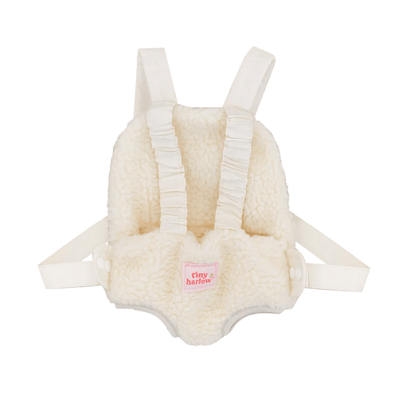 Tiny Harlow Doll Carrier - Sherpa