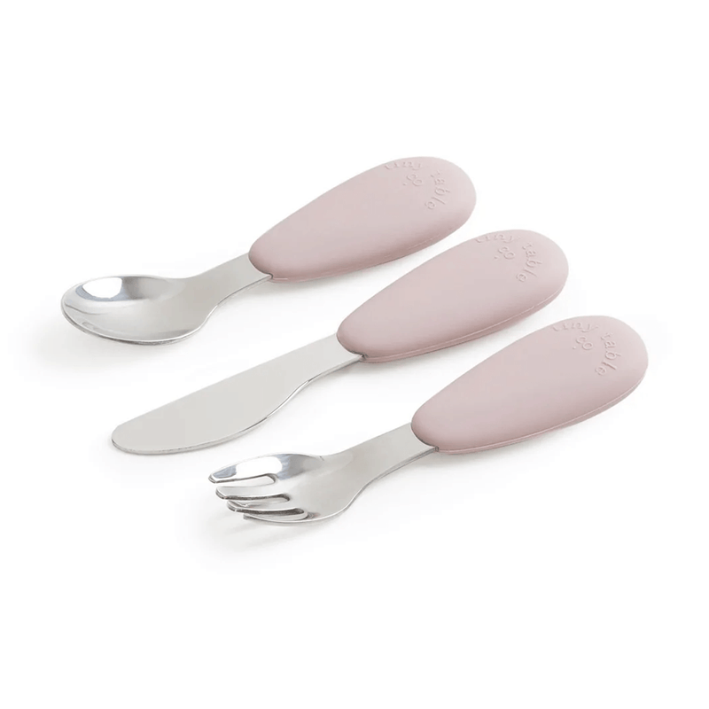 Tiny Table Co First Cutlery Set - Petal