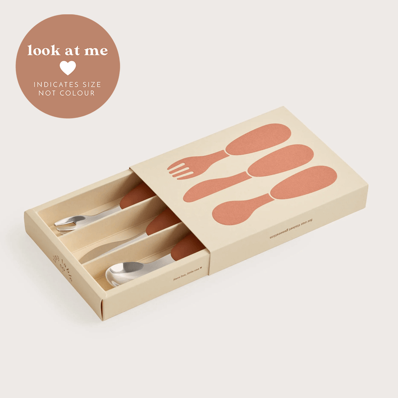 Tiny Table Co First Cutlery Set - Petal