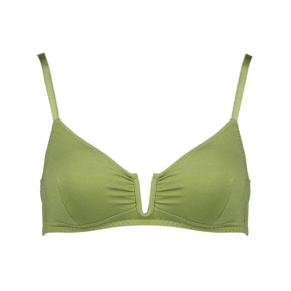 Videris Angela Soft Cup Bra - Olive