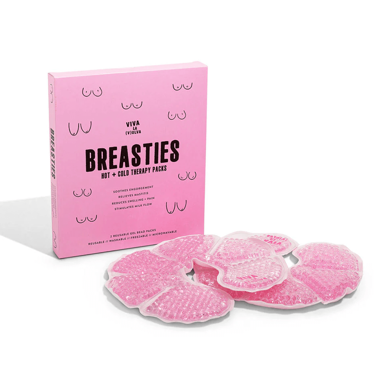 Viva La Vulva Breasties, Hot/Cold Therapy Pack Little Gatherer NZ