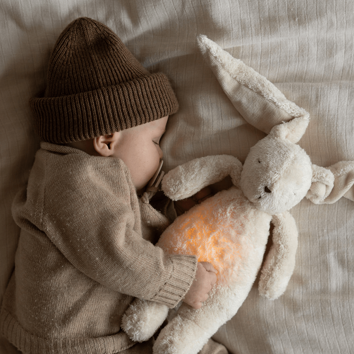 Moonie Organic Humming Bunny 2.0 - Sand