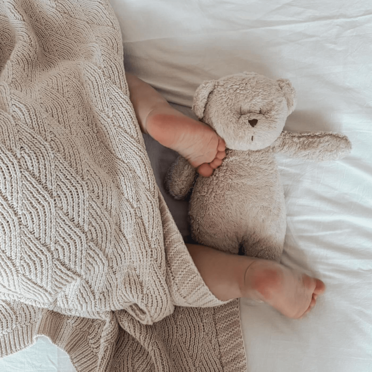 Moonie Organic Humming Bear 2.0 - Sand