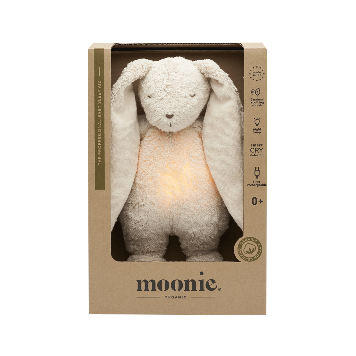 Moonie Organic Humming Bunny 2.0 - Sand