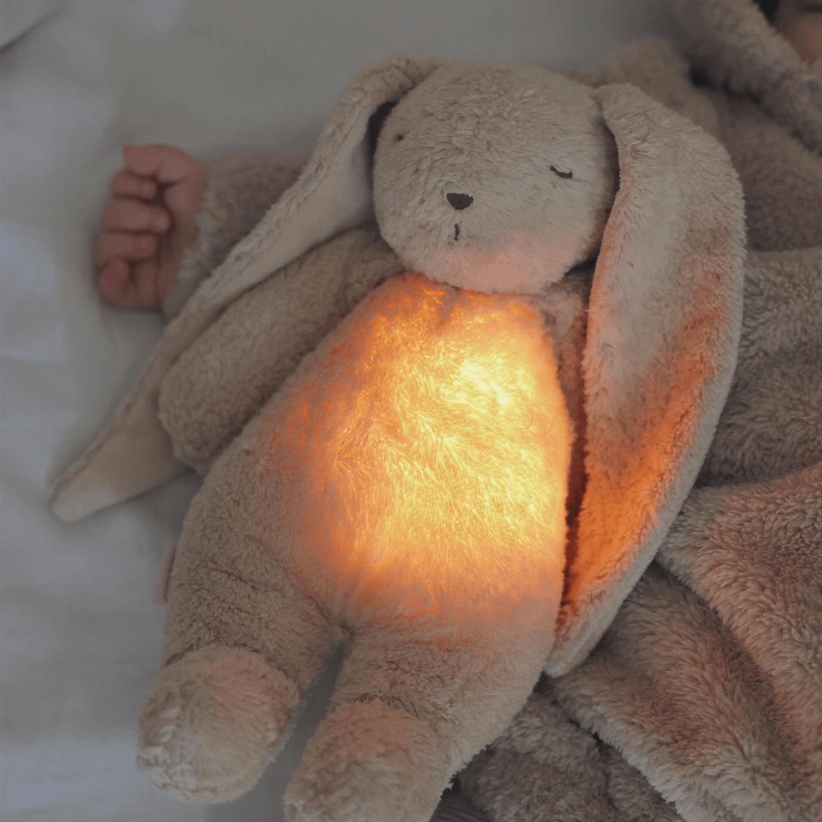 Moonie Organic Humming Bunny 2.0 - Sand