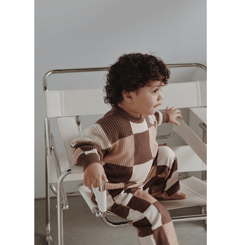 Ziggy Lou Canvas Pants - Checks