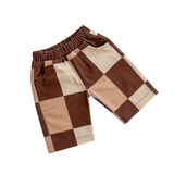 Ziggy Lou Canvas Pants - Checks