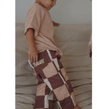 Ziggy Lou Canvas Pants - Checks