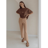Ziggy Lou Womens Signature Tee - Chocolate