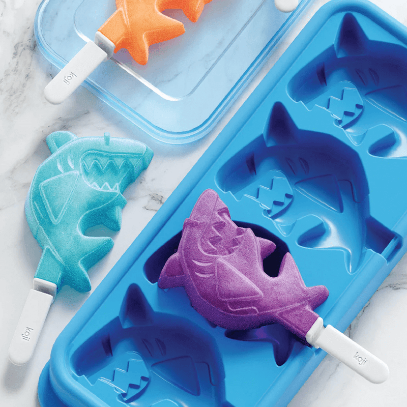 Zoku Shark Ice Pop Mold Little Gatherer NZ Childrens Boutique