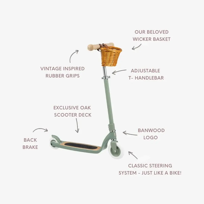 Banwood Maxi Scooter - Forest