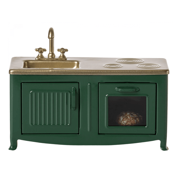 Maileg Kitchen for Mouse - Dark Green