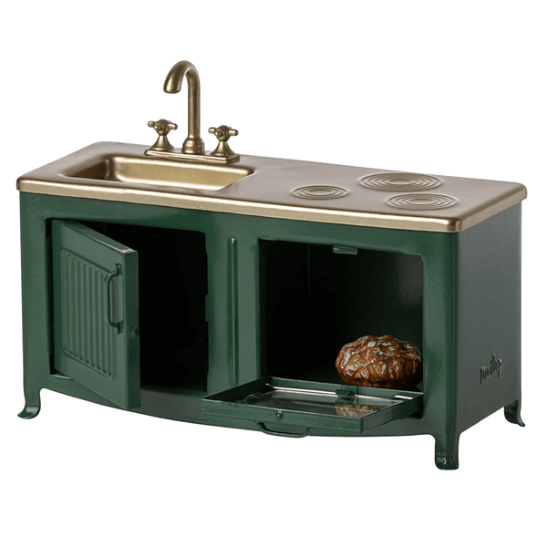 Maileg Kitchen for Mouse - Dark Green
