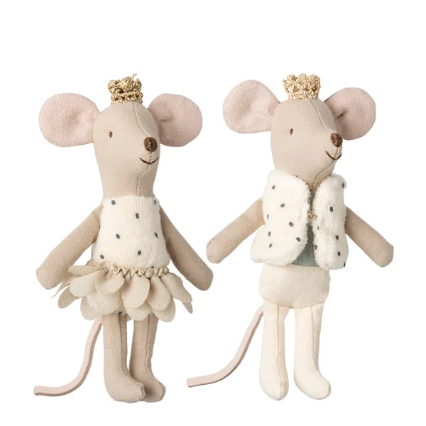 Maileg Royal Twin Mice In Matchbox