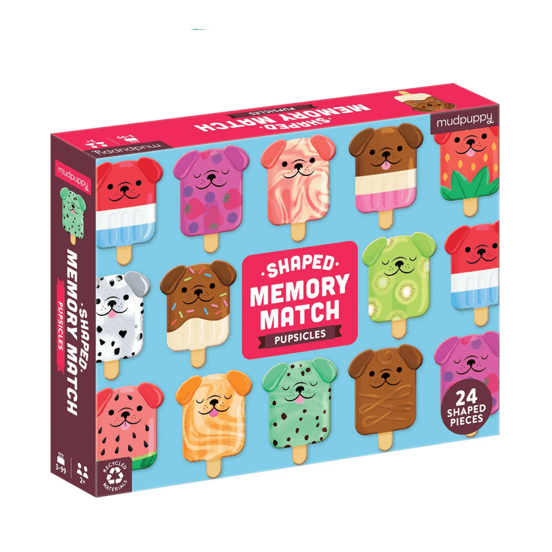 Mudpuppy Shaped Memory Match - Pupsicles