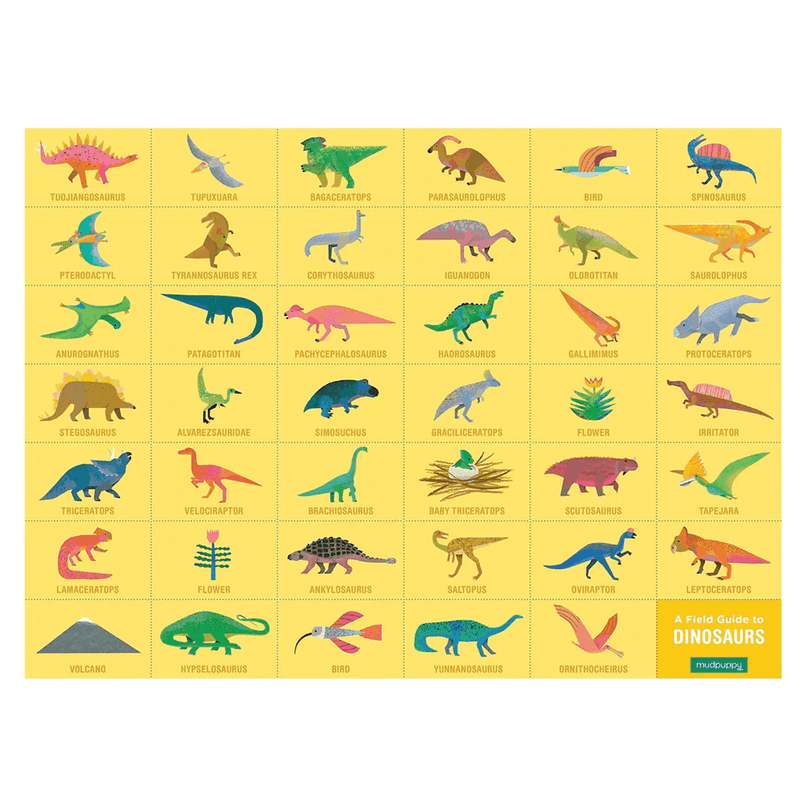Mudpuppy Dinosaurs Search & Find 64pc Puzzle