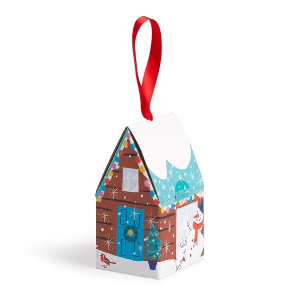 Mudpuppy Winter Sledding 130pc Puzzle Ornament