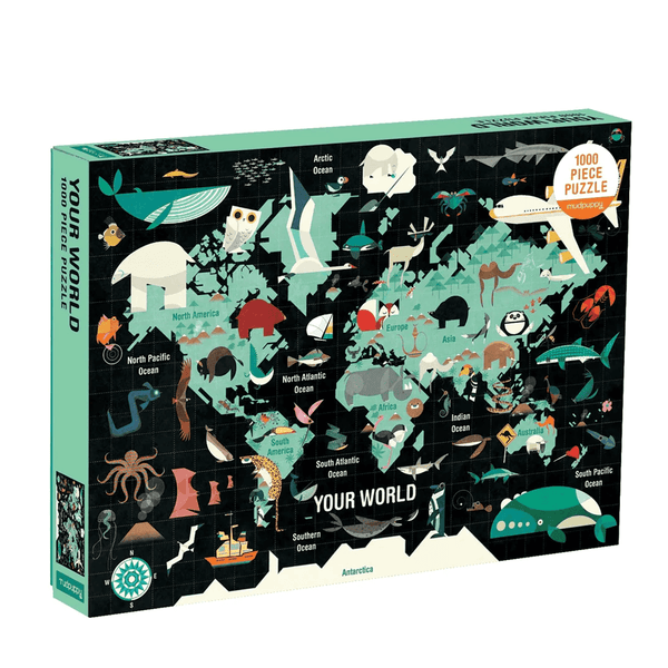Mudpuppy Your World 1000 Piece Family Puzzle