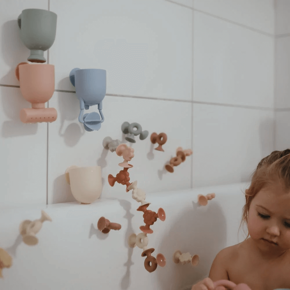 Mushie Bath Play Set - Pour and Play