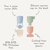 Mushie Bath Play Set - Pour and Play