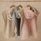 Mushie Bear Poncho Towel - Blush