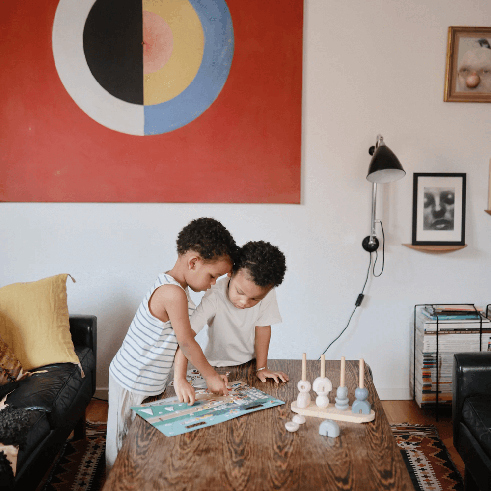 Mushie Reusable Stickers - Race Car