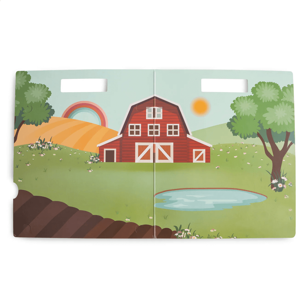 Mushie Reusable Stickers - Farm