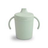 Mushie Training Sippy Cup with Handle - Sage