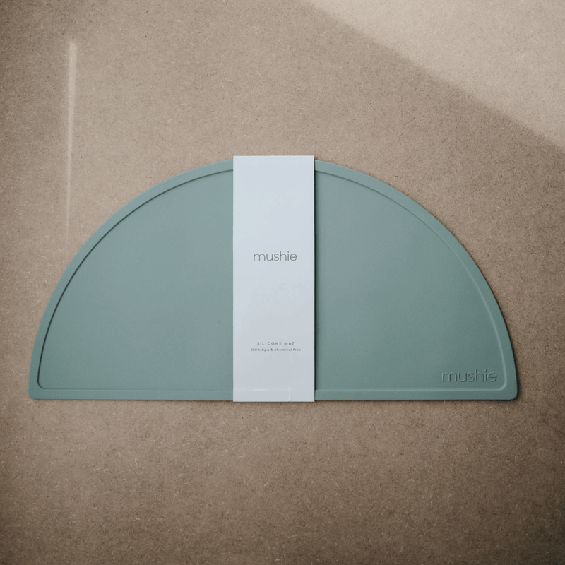 Mushie Silicone Place Mat - Cambridge Blue