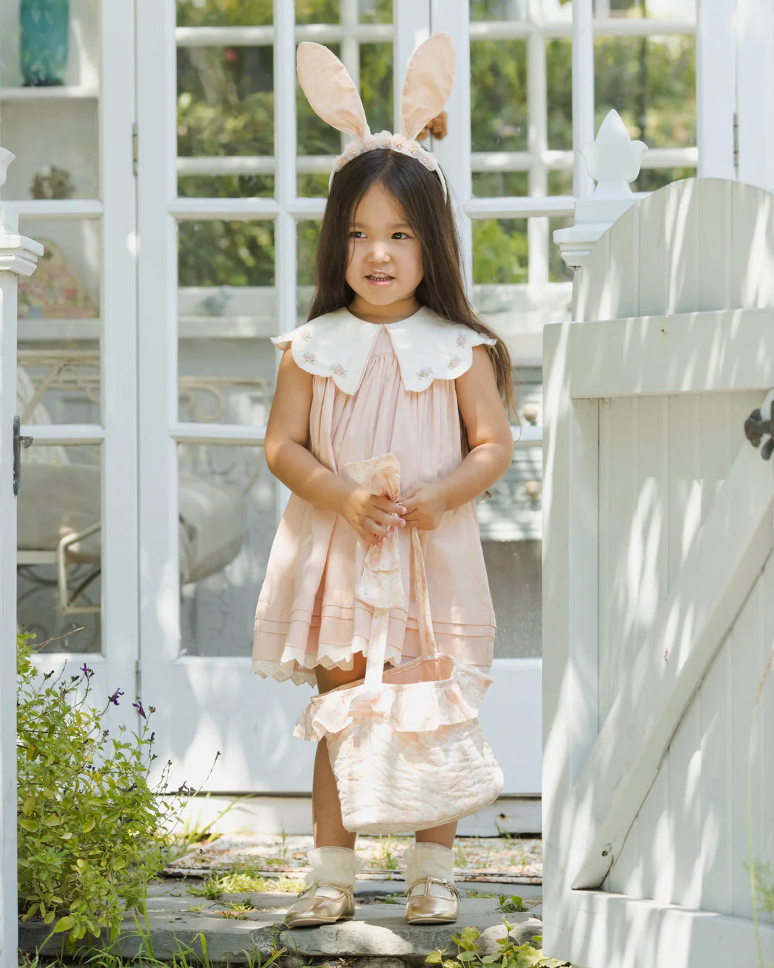 Florence Dress - Petal Rose